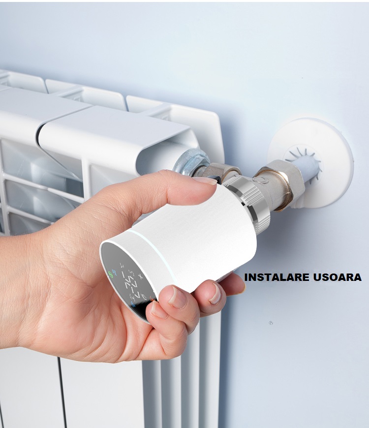 Cap termostatic inteligent wireless ZigBee