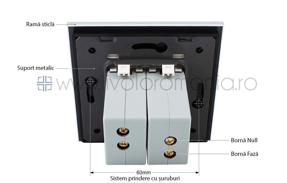 Priză dublă USB, Alb, Livolo