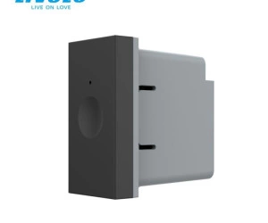 Modul intrerupator simplu tactil, 1M, Negru, Livolo
