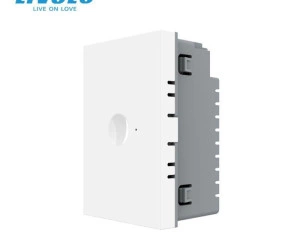 Modul intrerupator simplu tactil, standard italian, 3M, Alb, Livolo