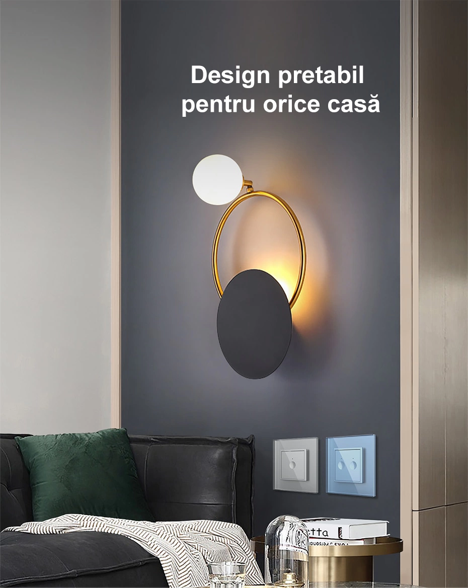 Modul intrerupator simplu tactil, 1M, cap scara / cap cruce, Alb, Livolo