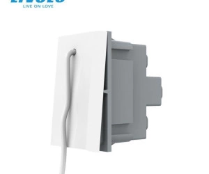 Modul Întrerupător de urgenta, cu fir de tragere, 1M, Alb, Livolo