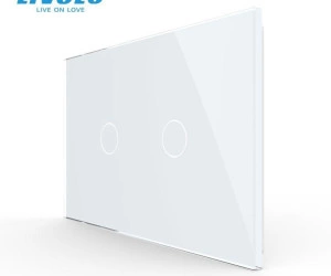 Panou dublu de sticla, standard italian, 3M, Alb, Livolo