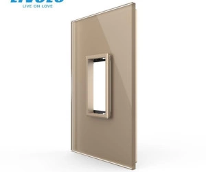 Rama de sticla, standard italian, 1M, Auriu, Livolo