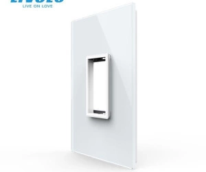 Rama de sticla, standard italian, 1M, Alb, Livolo