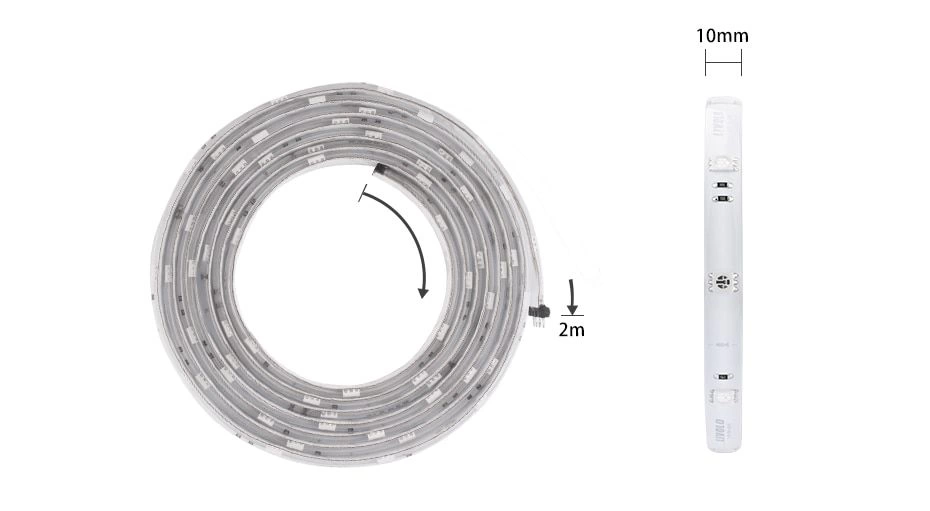 Banda LED Smart 2m, WiFi, 5050 RGB, Livolo