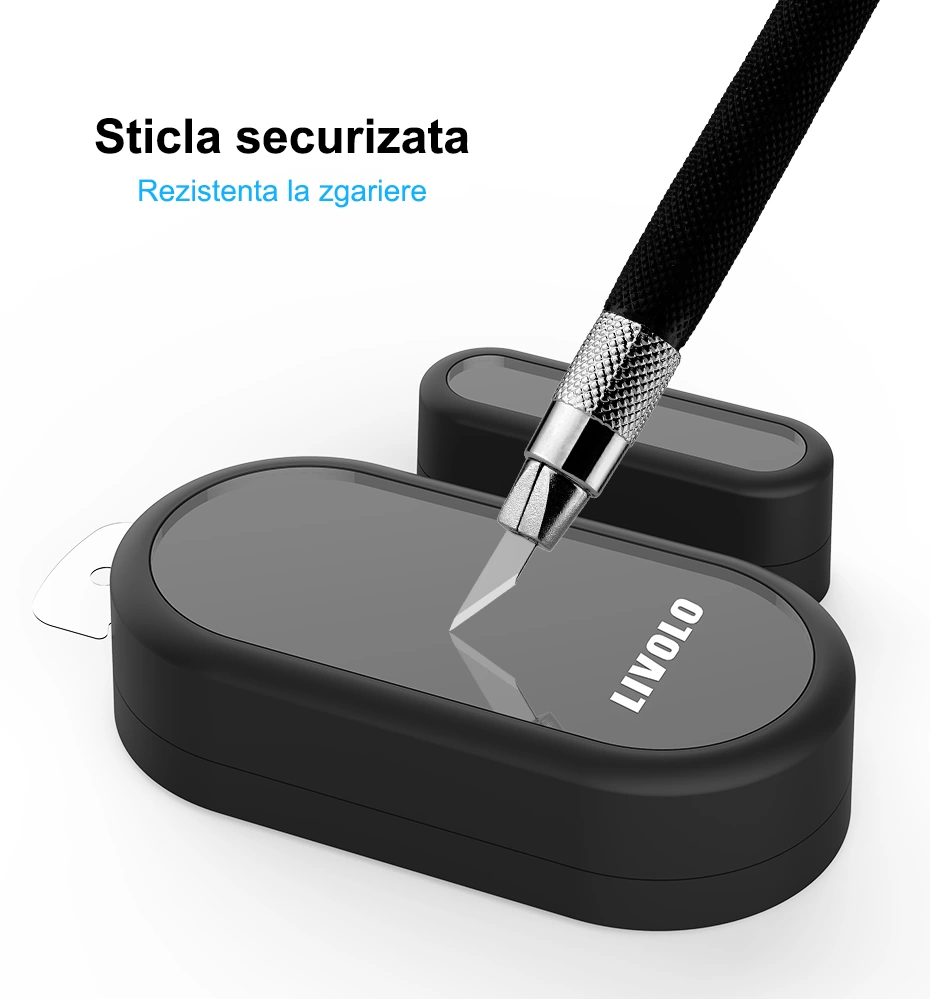 Senzor magnetic Zigbee, pentru usa si fereastra, Livolo